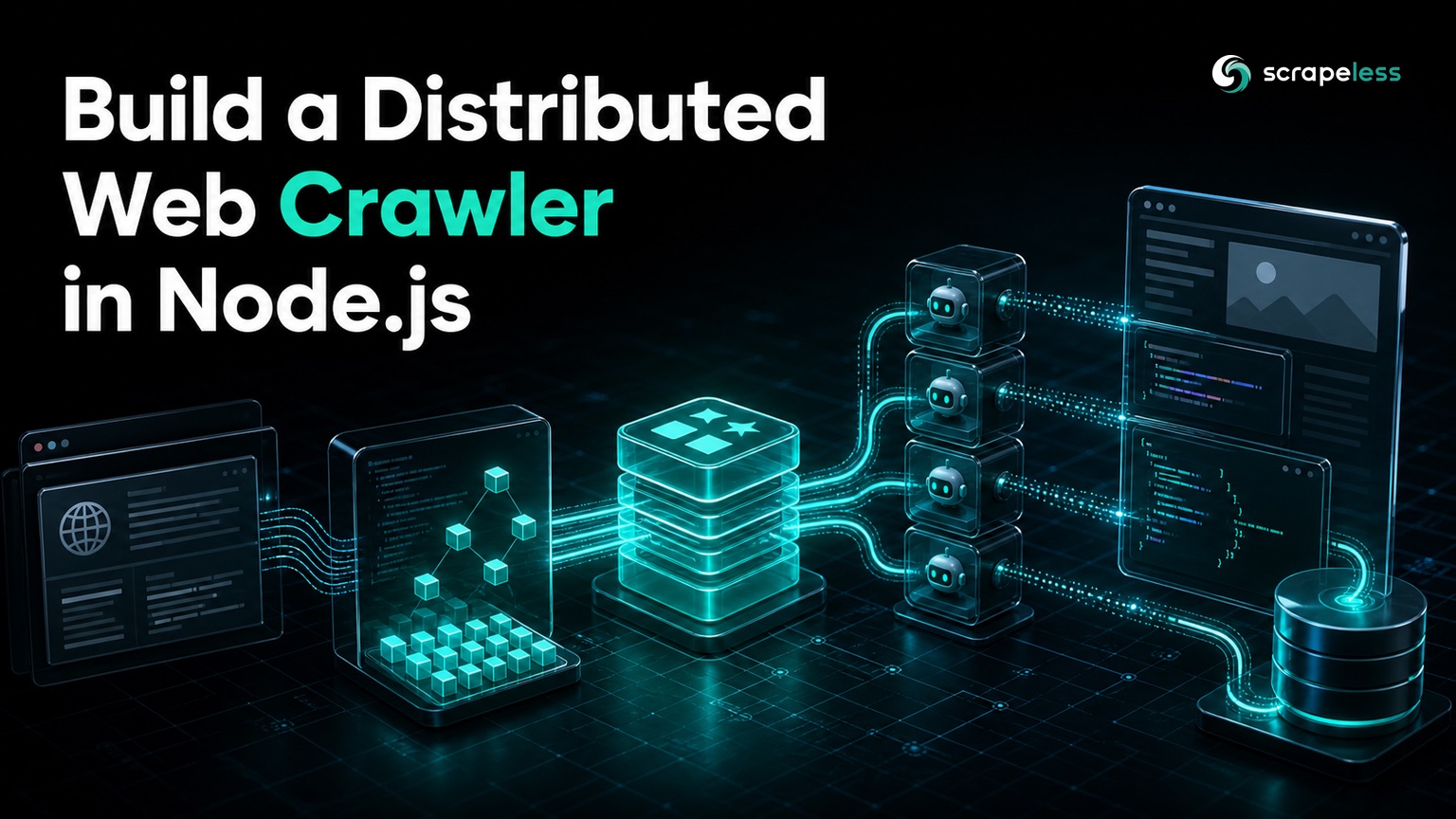 Distributed Node.js web crawler with Redis queue and worker nodes